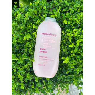 Sữa tắm method body 532ml màu hồng method body pure peace body wash