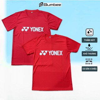  Áo cầu lông training áo Yonex chất liệu thoáng mát dành cho tập luyện và thi đấu  TN đỏ  