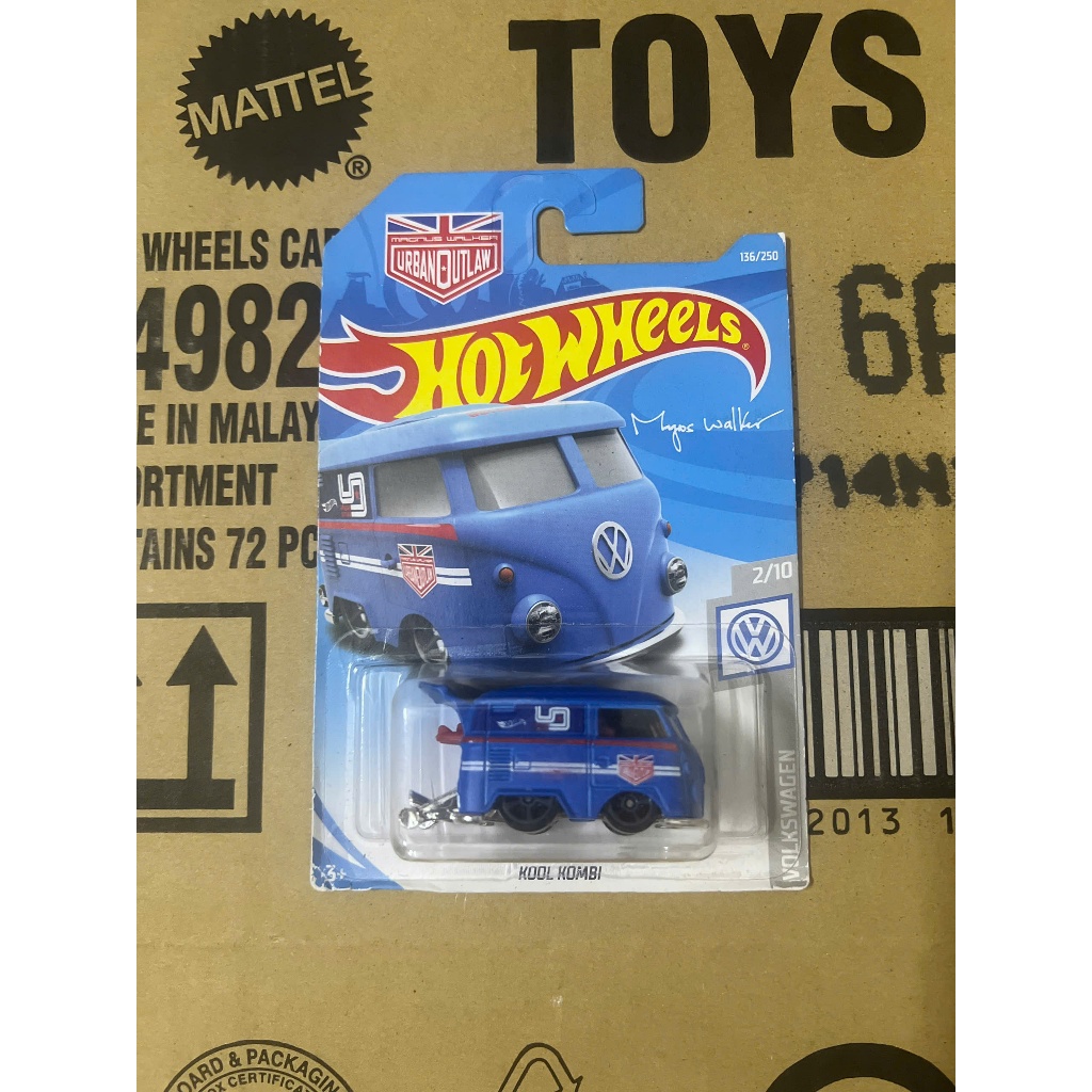 LeHuong Diecast - Xe Hot Wheels Kool Kombi (Xanh Dương)