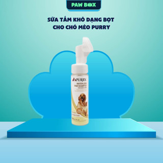 Sữa tắm khô dạng bọt Purry làm sạch bàn chân cho chó mèo