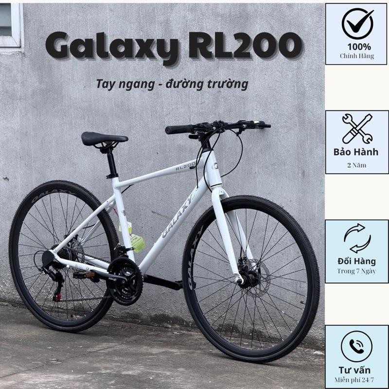 Xe đạp thể thao đường phố, Galaxy RL200, khung nhôm, Shimano 21 tốc độ, phanh đĩa, dây âm sườn
