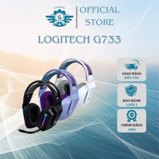 Tai Nghe Gaming Không Dây Logitech G733 - RGB, Màng Loa Pro-G, Mic Blue Voice
