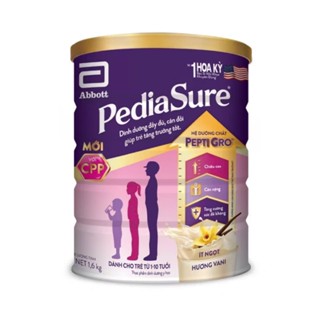 [Date 2027]Sữa bột Pediasure CPP 1.6kg hương vani ít ngọt_Lâm và Nhím