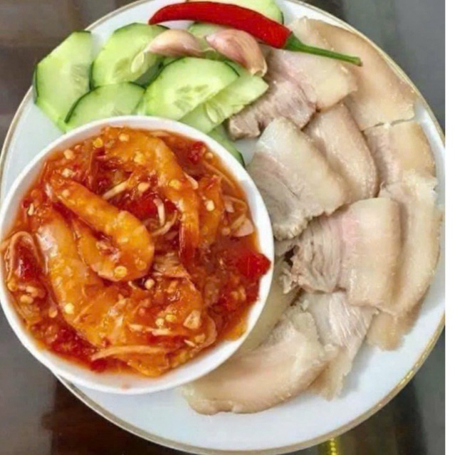 Mắm Tôm Chua Riềng Huế, Mắm Huế Chính Hiệu, đặc sản miền trung, mắm miền trung, mắm pha sẳn