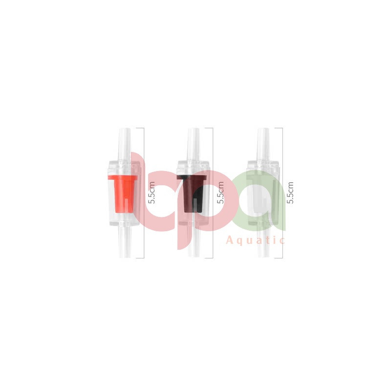 VAN 1 CHIỀU NHỰA - CHẶN NƯỚC CHỐNG TRÀO NGƯỢC VÀO BÌNH CO2 VÀ OXY O2