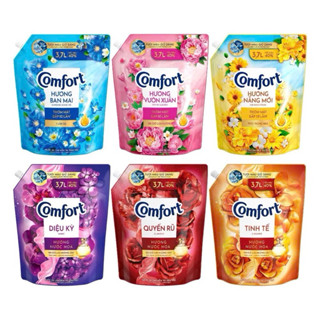 Combo 2 túi nước xả vải Comfort Túi 3.7L/3.8L Date luôn mới (bao bì tuỳ lô nhập hàng)