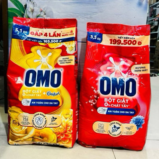 BỘT GIẶT OMO COMFORT TINH DẦU THƠM 5,3 kg/5,3kg
