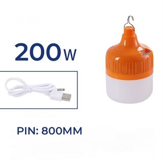 Bóng Đèn Tích Điện 100W 200W Siêu Sáng
