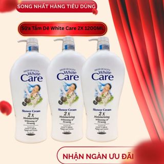  Sữa Tắm Dê White Care 2X 1200ml 