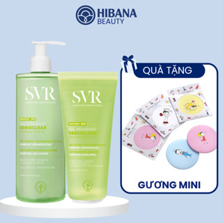 [TẶNG GƯƠNG MINI] Sữa Rửa Mặt Dạng Gel Không Chứa Xà Phòng Dành Cho Da Dầu SVR Sebiaclear Gel Moussant