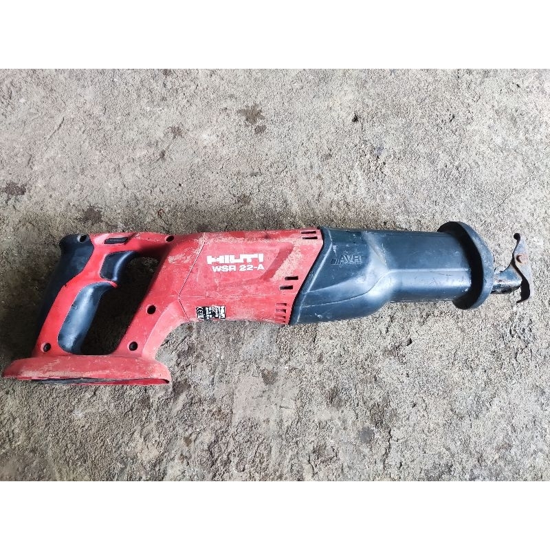 Thân máy cưa kiếm hilti WSR22-A,  21,6vôn máy hoạt động OK siêu mạnh, sản phẩm là thân máy y hình,
