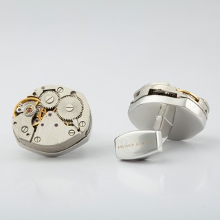 Mechanical Clock Cufflinks Anlimen & Gentle - AGC006