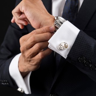 Mechanical Clock Cufflinks Anlimen & Gentle - AGC006