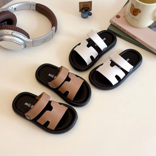 Sandal Quai Da Trơn Thời Trang Cho Bé Trai GAUKID-G103 – Đế Chống Trơn Trượt