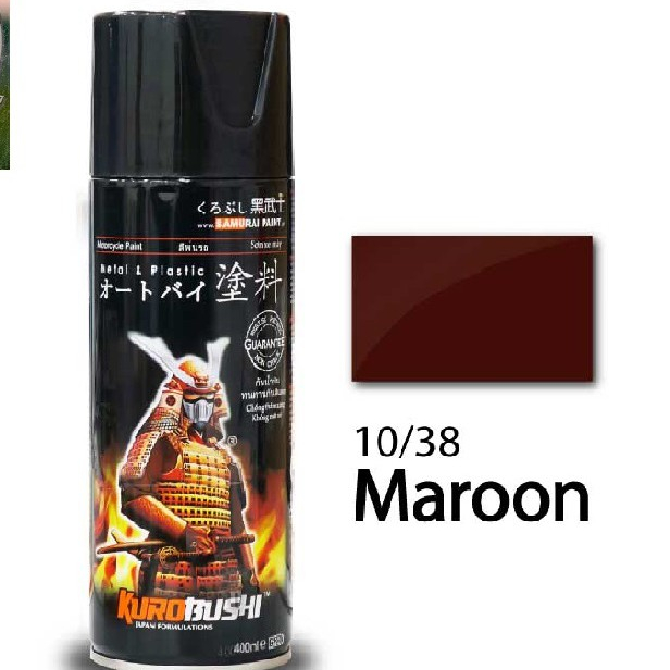 SƠN XỊT SAMURAI MÀU 10/38 MÀU HẠT DẺ