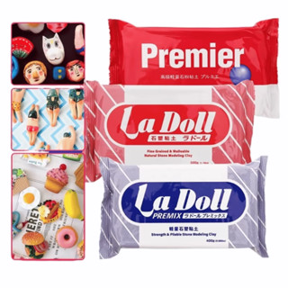 Đất Sét Ladoll, Đất Sét Tự Khô Ladoll, Đất Sét Ladoll Xanh, Đỏ, Đất Sét Nhật Nặn Tượng Cao Cấp