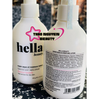  Kem dưỡng trắng da  Hella chai 200g 