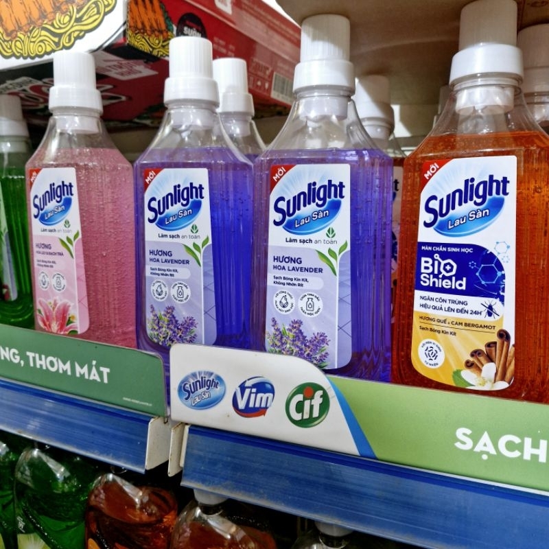 Nước lau sàn SUNLIGHT 1L