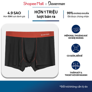  Quần sịp boxer nam PROLINES COLOR cao cấp lụa băng phối màu BOXERMAN 