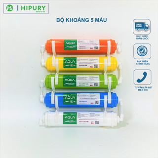  BỘ LÕI TẠO KHOÁNG AQUA 56789 bộ 5 quả lọc cung cấp chất khoáng cho cơ thể 