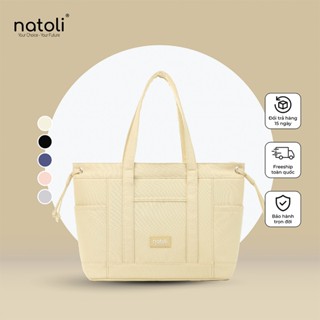  Túi tote nữ nhiều ngăn NATOLI 2 mặt đeo vai đựng laptop cao cấp - BST Elegant Edge Bag T19 