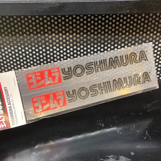Tem Small Factory chính hãng Yoshimura, dán chân phuộc trước