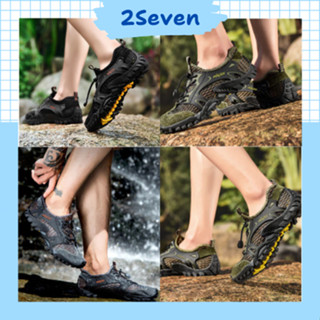 Giày leo núi, phượt, lội suối chống nước - Giày trekking dã ngoại thoáng khí đế cao su mềm êm ái - G89