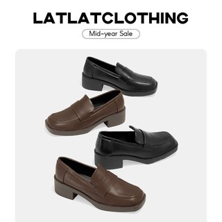    PREMIUM - MỞ BÁN SỚM   Giày loafer siêu nhẹ đế cao 3cm chất liệu microfiber cao cấp giày basic dễ mang dễ phối 