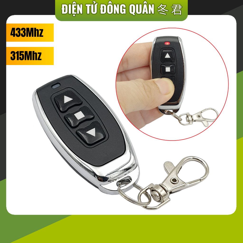 [HCM]  Remote 3 kênh Anntem RF 433Mhz / 315Mhz [ĐIỆN TỬ]