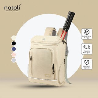 Balo cầu lông thể thao NATOLI đựng giày, đựng vợt cầu lông, chống nước cao cấp BST ProSport Backpack B26