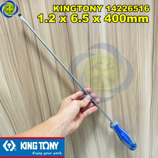 Vít đầu dẹp kingtony 14226516 kích thước 1.2 x 6.5 x 400mm