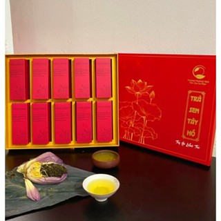 Trà Ướp Sen Tây Hồ đặc biệt 10 búp [OCOP 5⭐️] - Thức Uống cho Người Sành Trà