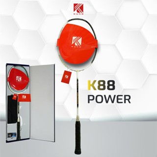 Vợt Cầu Lông K88 Power, Thiên Công, 4u nặng 82Gram, Công nghệ HIGH CARBON, Được Lựa Chọn Mức Căng