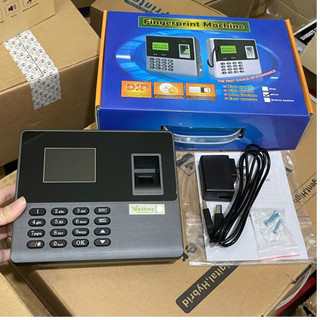 Máy chấm công quét vân tay ELITEK 6688 USB (Đen xám) xuất file Excel tiện lợi