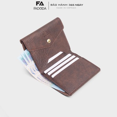 Ví nữ mini cầm tay gập 3 FADODA FVN07