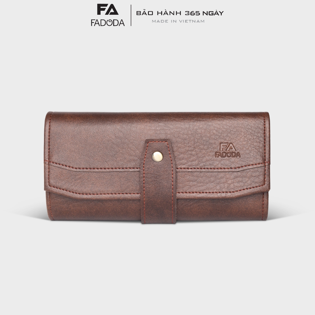 Ví nữ cầm tay nắp gập thời trang Fadoda FVN17