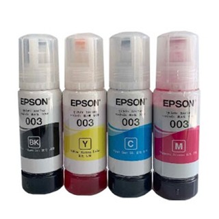 Mực 003 Epson epson L3110/ L3150/L1110/L4150/L3210/L1250/L3250 bán trọn bộ 4 màu /1 bộ và lẻ tuỳ chọn màu