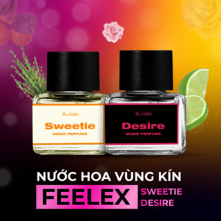 Sản phẩm nước hoa vùng kín Feelex hương thơm quyến rũ, ngọt ngào, lọ 5ml