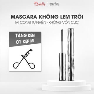 Mascara Làm Dài & Dày Mi - Chống Trôi, Không Lem, Bền Màu Cả Ngày, Chuốt Mi Không Vón Cục, Tơi Mi