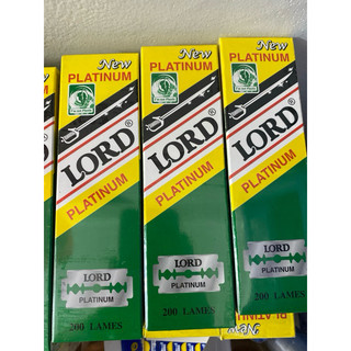 Lưỡi dao lam LORD Hộp 200 Lưỡi Chính Hãng