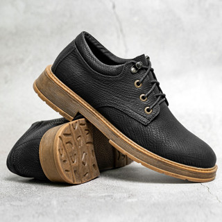 Giày Da Nam Cao Cấp Đốc Tờ ZANISTO CS073 Đế Cao Su Non Nguyên Khối Tăng Chiều Cao Chất Da Cao Cấp