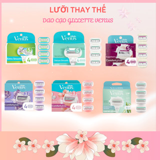 Lưỡi Dao Cạo lông vùng kín-bikini cho nữ Gillette venus Olay/Delexe Smooth/ Extra Smoth