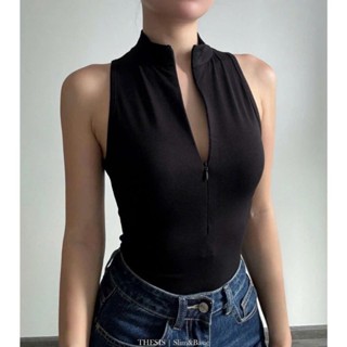  Áo sát nách phối dây kéo giọt nước vải gân tăm lụa  có size từ 38_79kg 