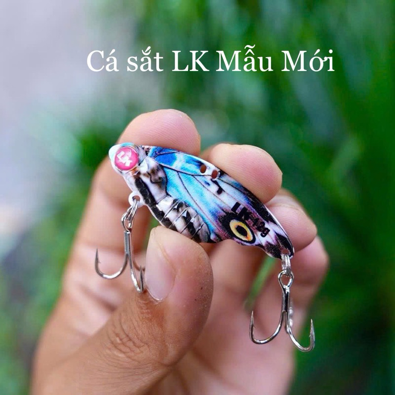Cá sắt câu lure LK HOÀ phiên bản mới 12g và 16g