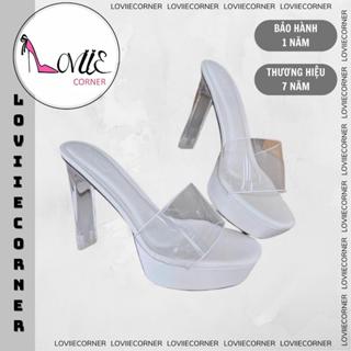  LOVIIECORNER DÉP CAO GÓT NỮ - GUỐC QUAI TRONG ĐẾ ĐÚP CHỐNG MỎI 12 PHÂN THỜI TRANG DD191279 