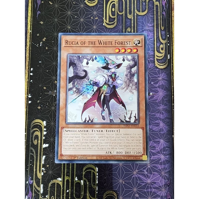 Thẻ bài Yugioh Rucia of the White Forest