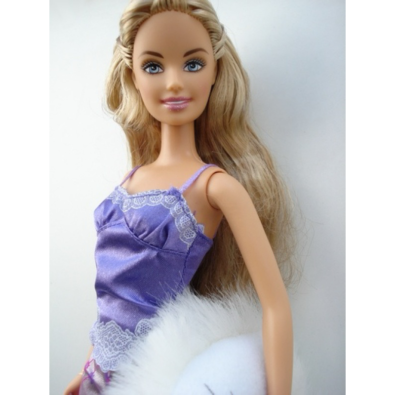 Búp bê Barbie Fashion Fever 2005 PJ collection (used)