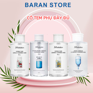  Nước Tẩy Trang JMsolution Hyaluronic Acid  Rau Má Centella  Ceramide JM Solution 500ml của Hàn Quốc Baran Shop 