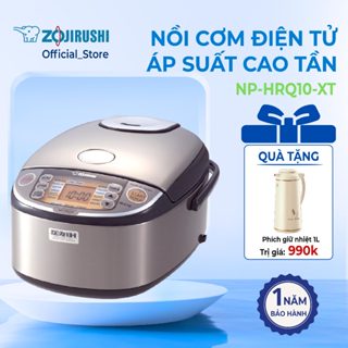 Nồi cơm điện tử áp suất cao tần ZOJIRUSHI NP-HRQ10-XT 1L, sản xuất tại Nhật, bảo hành 1 năm