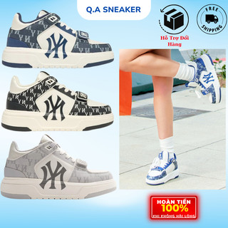 Giày thể thao  _Chun-ky _Liner Low Giày mlb xám cao cấp full BOX + TÚI
